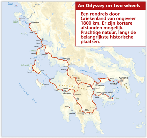 Fietsgids Griekenland - Benjaminse