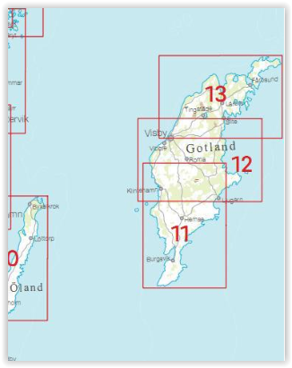 TOPO Wandelkaart 013 - Sverigeserien Norra Gotland - Norstedts