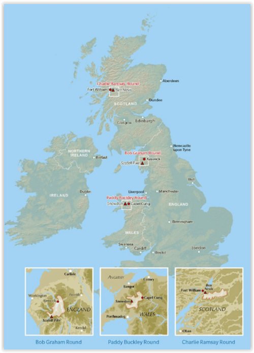Wandelgids - The Big Rounds - Cicerone Press