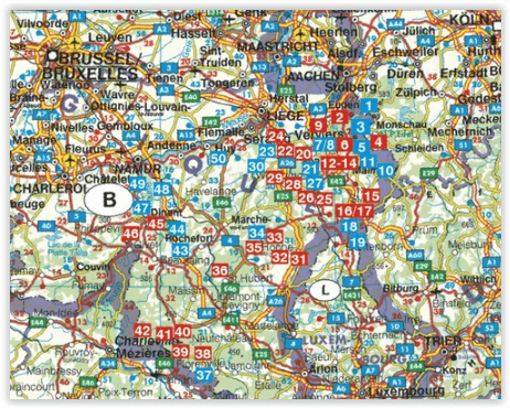 Wandelgids Ardennen - Hoge Venen - Rother