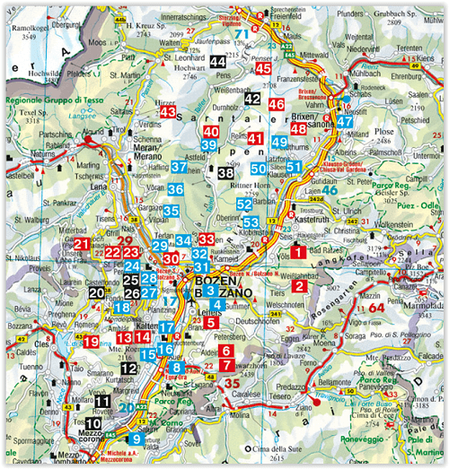 Wandelgids Bozen- Kaltern - Rother