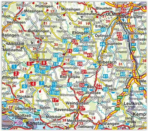 Wandelgids Oberschwaben - Rother