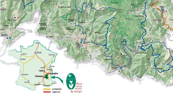 Les grandes traversées du Vercors - Ed. Glénat