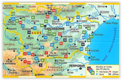 Wandelgids PR47 - Aude Pays Cathare à pied - FFR