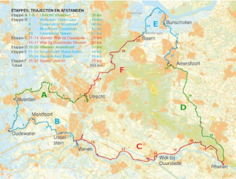 De Utrechtse Elfsteden Fietstocht (9789058819772) Buijten & Schipperheijn