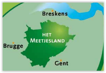 Wandelkaart - Meetjeslandse kreken - Toerisme O-Vl