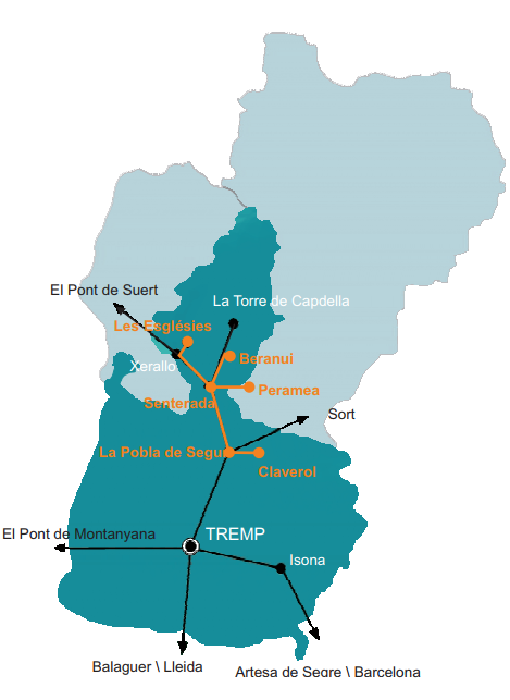 Wandelkaart & wandelgids - El Cinqué Llac - Ed. Alpina