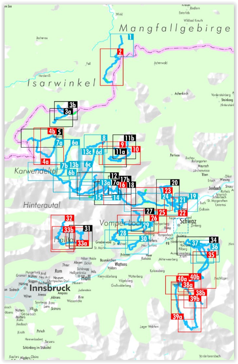 Wandelgids - Wanderführer Karwendel - Hikeline