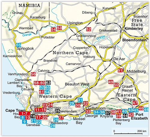 Wandelgids Zuid Afrika - Rother