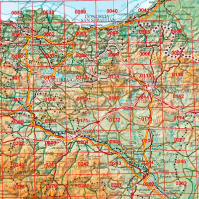 04 - CNIG - Topografische MTN(50) - Vizcaya, La Rioja, Alava, Guipuzcoa, Zaragosa (provincies) Spanje