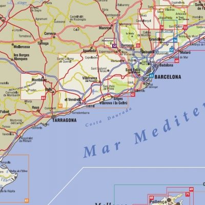 ALPINA Editorial - Wandelkaarten Catalunya Catalonië 52 > 65