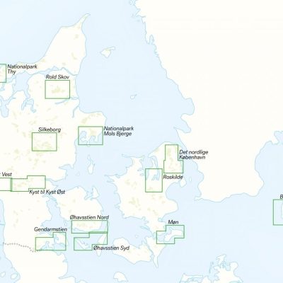 Calazo Terrängkartor/Wandelkaarten Denemarken WK