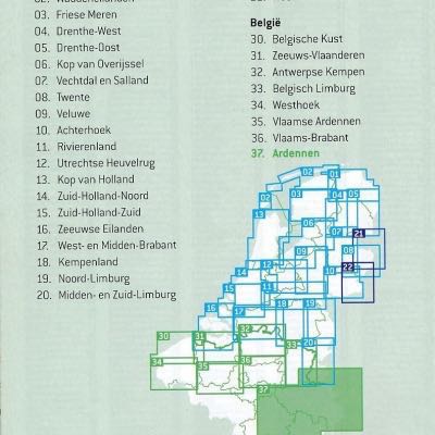 Falkplan Fietsknooppuntkaarten NL, D & BE