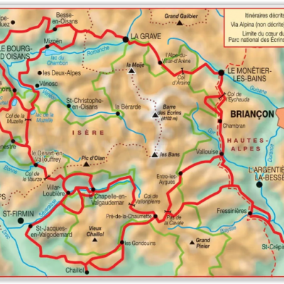 GR54 Tour de l'Oisans - Rond Parc National des Ecrin