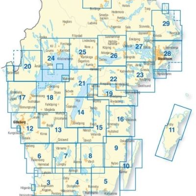 Kartförlaget Cykelkartan Sverige (Zweden) 