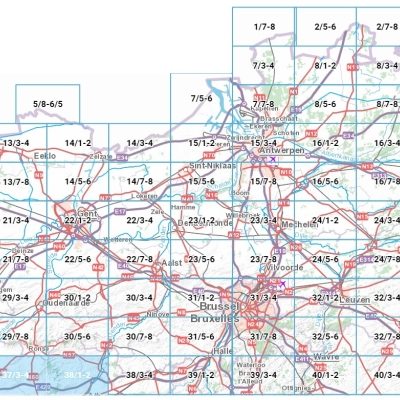 NGIB Topokaarten op 1:25.000 > Vlaanderen