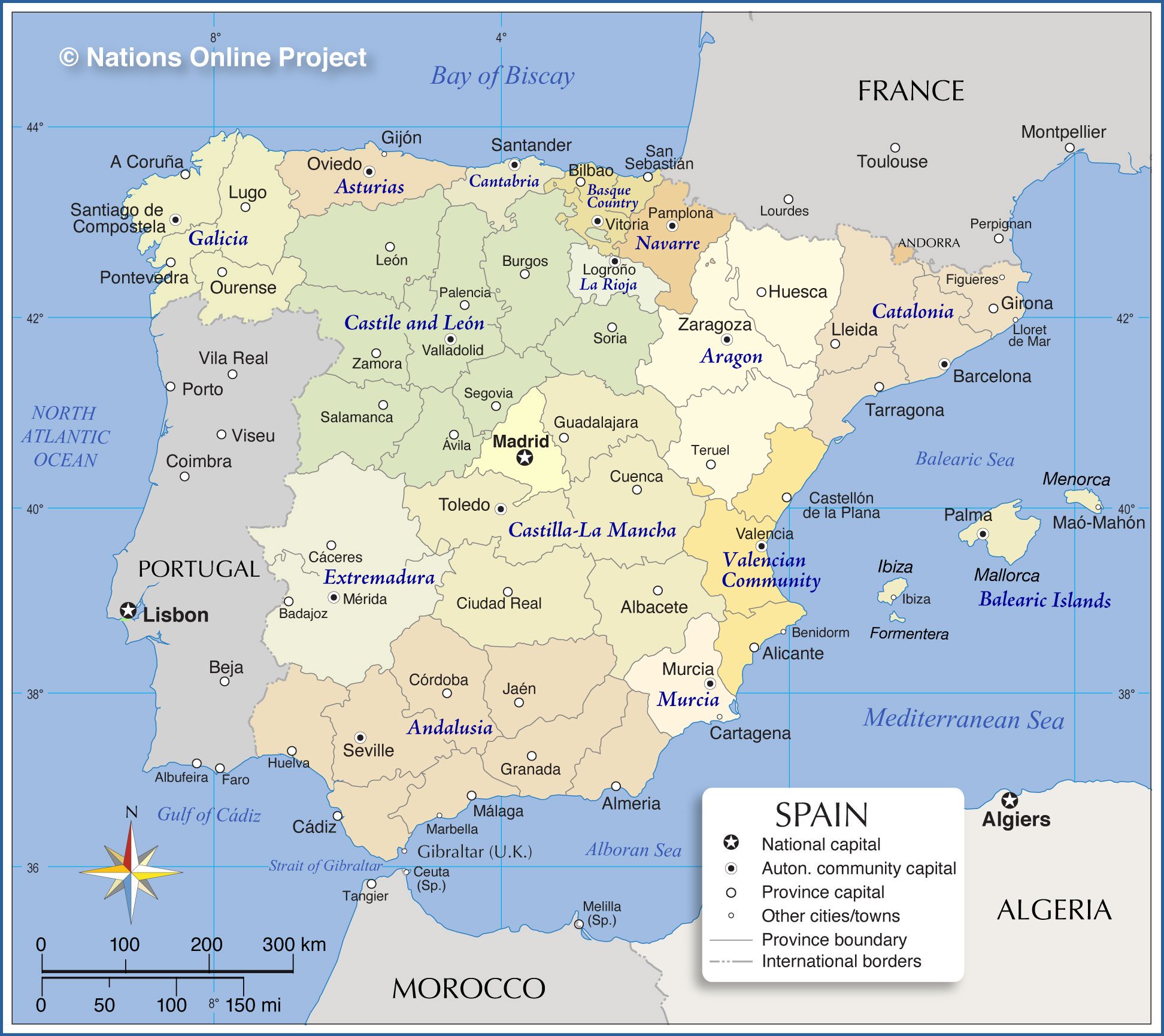 CNIG - Provincie wegenkaarten Spanje