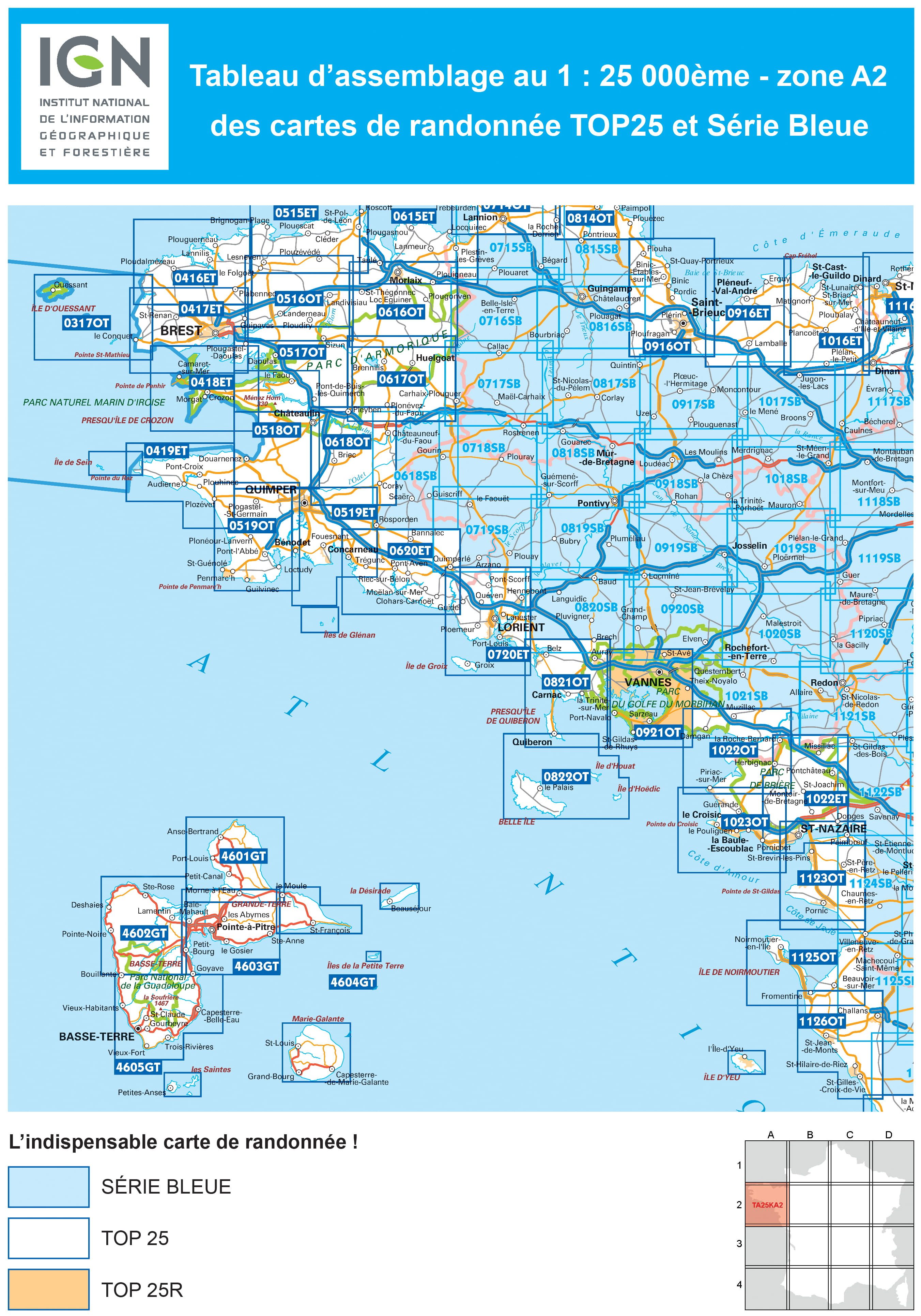 TOP25 et Série Blue ZONE A2