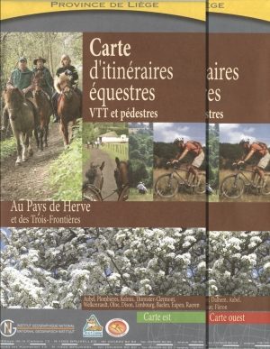 Mountainbike kaart - Herve équestres - NGI