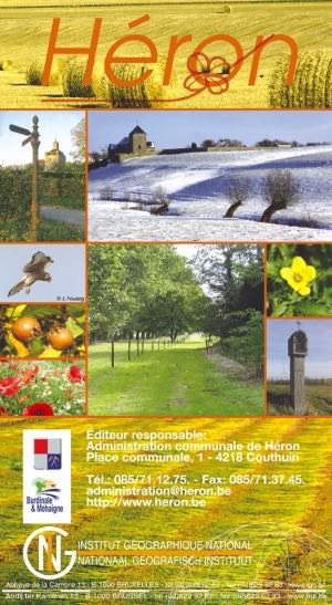 Wandelkaart - Héron Luik - NGI