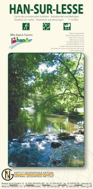 Wandelkaart 6 - Han-sur-Lesse Namur - NGI