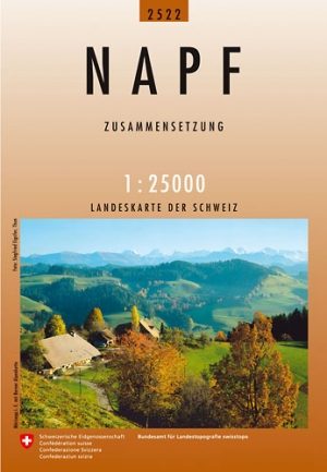 Wandelkaart 2522 Napf (berg) Bern Zwitserland - Swisstopo