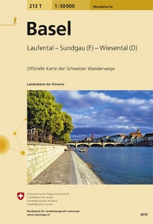 Wandelkaart 213t Basel Jura Zwitserland - Swisstopo