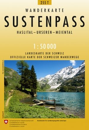 Wandelkaart 255t Sustenpass- Berner Oberland - Swisstopo