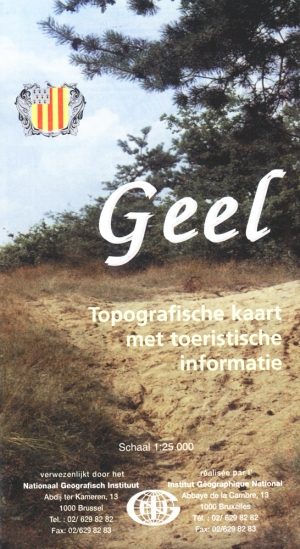 Wandelkaart Geel Provincie Antwerpen - NGI