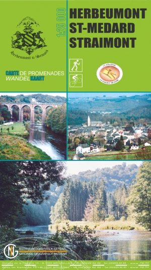 Wandelkaart - Herbeumont & Saint-Medard - NGI