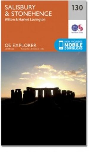 Wandelkaart 130 Salisbury & Stonehenge- Wiltshire - OSI