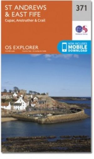 Wandelkaart 371 St-Andrews & East Fife- Schotland - OSI