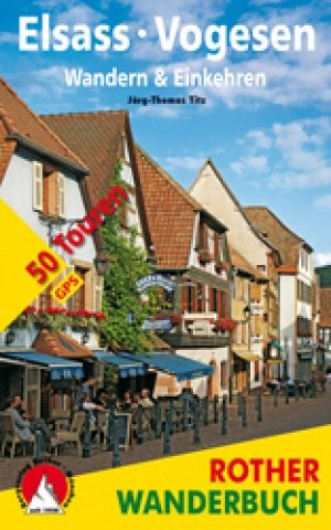 Wandelgids Elsass Vogesen Frankrijk - Rother