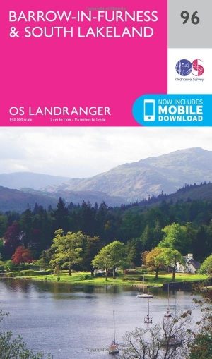 Wandelkaart 96 Barrow-in-Furness & South Lakeland - OSI