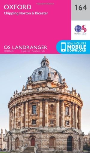 Wandelkaart 164 Oxford & Chipping Norton- England - OSI