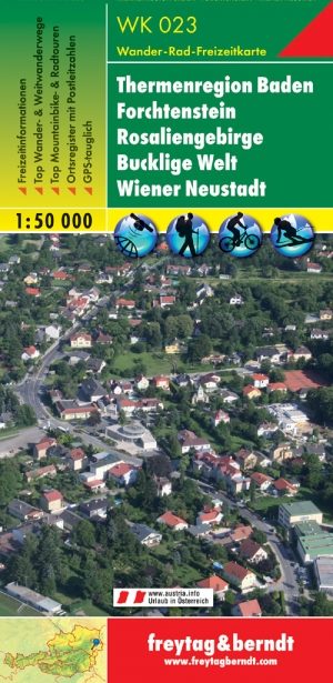 Wandelkaart Rosaliengebirge & Hohe Wand - F&B