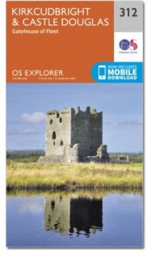 Wandelkaart 312 Kirkcudbright & Castle Douglas- Schotland