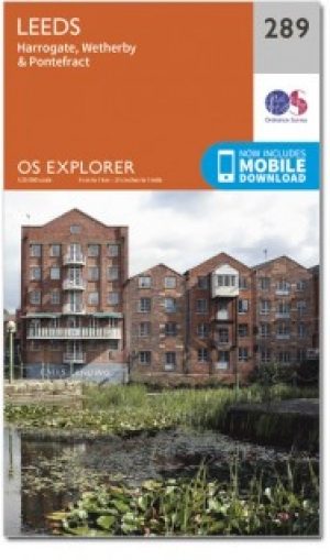 Wandelkaart 289 Leeds- Harrogate & Wetherby - OSI