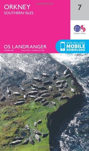Wandelkaart 7 Orkney Southern Isles - Schotland - OSI