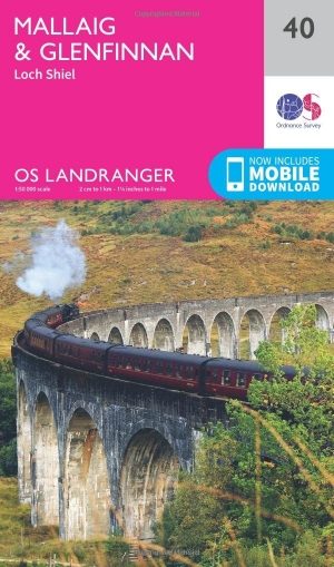 Wandelkaart 40 Mallaig & Glenfinnan- Highland's - OSI