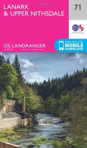 Wandelkaart 71 Lanark & Upper Nithsdale - OSI