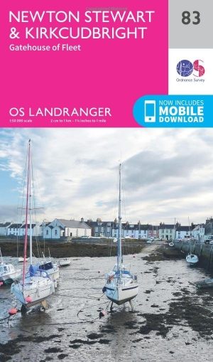 Wandelkaart 83 Newton Stewart & Kirkcudbright- Schotland - OSI