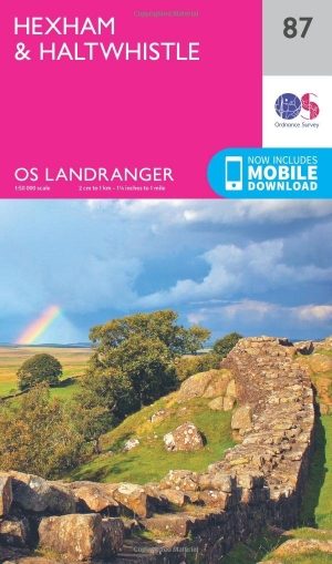 Wandelkaart 87 Hexham & Haltwhistle- England - OSI