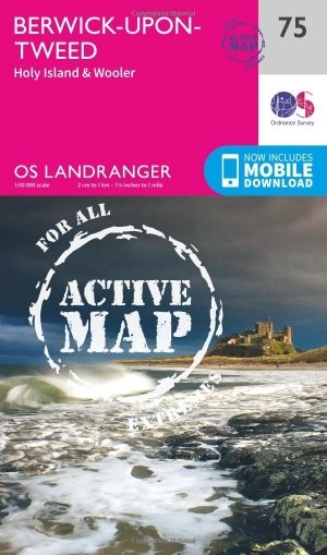 Wandelkaart 75 Berwick-upon-Tweed - OSI