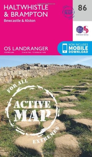 Wandelkaart 86 Haltwhistle & Brampton - OSI
