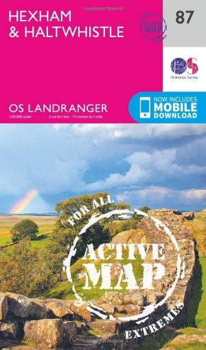 Wandelkaart 87 Hexham & Haltwhistle England - OSI
