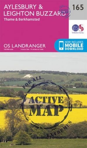 Wandelkaart 165 Aylesbury & Leighton Buzzard - OSI