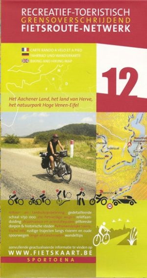 Fietskaart 12 Aachen-Aken & Hoge Venen - Sportoena