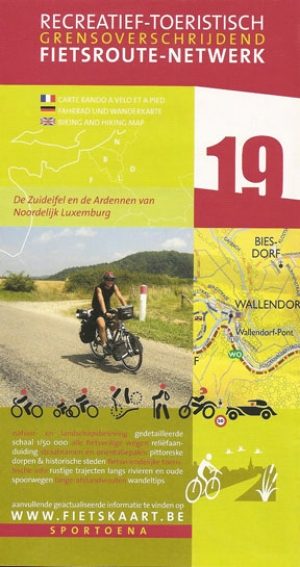 Fietskaart 19 Zuid Eifel & Luxemburg Noord - Sportoena