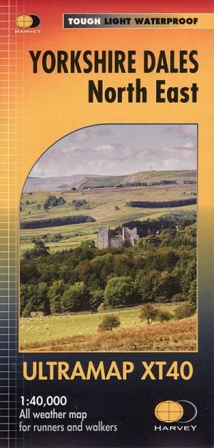 Wandelkaart XT40 N.O. Yorkshire Dales NP - Harvey ultramaps